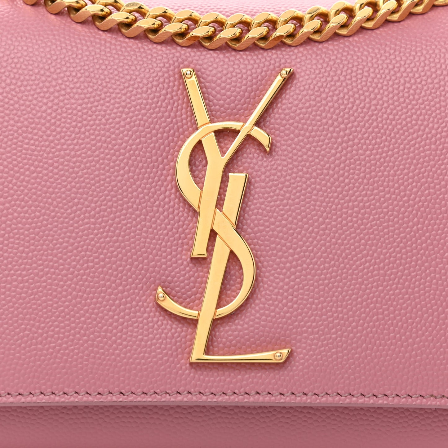 Grain De Poudre Small Classic Monogram Kate Satchel Dark Rose