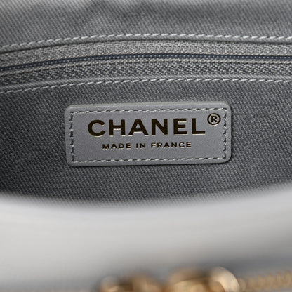 Chanel Caviar Quilted Medium Business Affinity Flap Grey 5 of 6