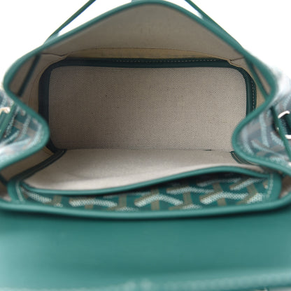 Goyard Goyardine Calfskin Mini Alpin Backpack Green 5 of 9