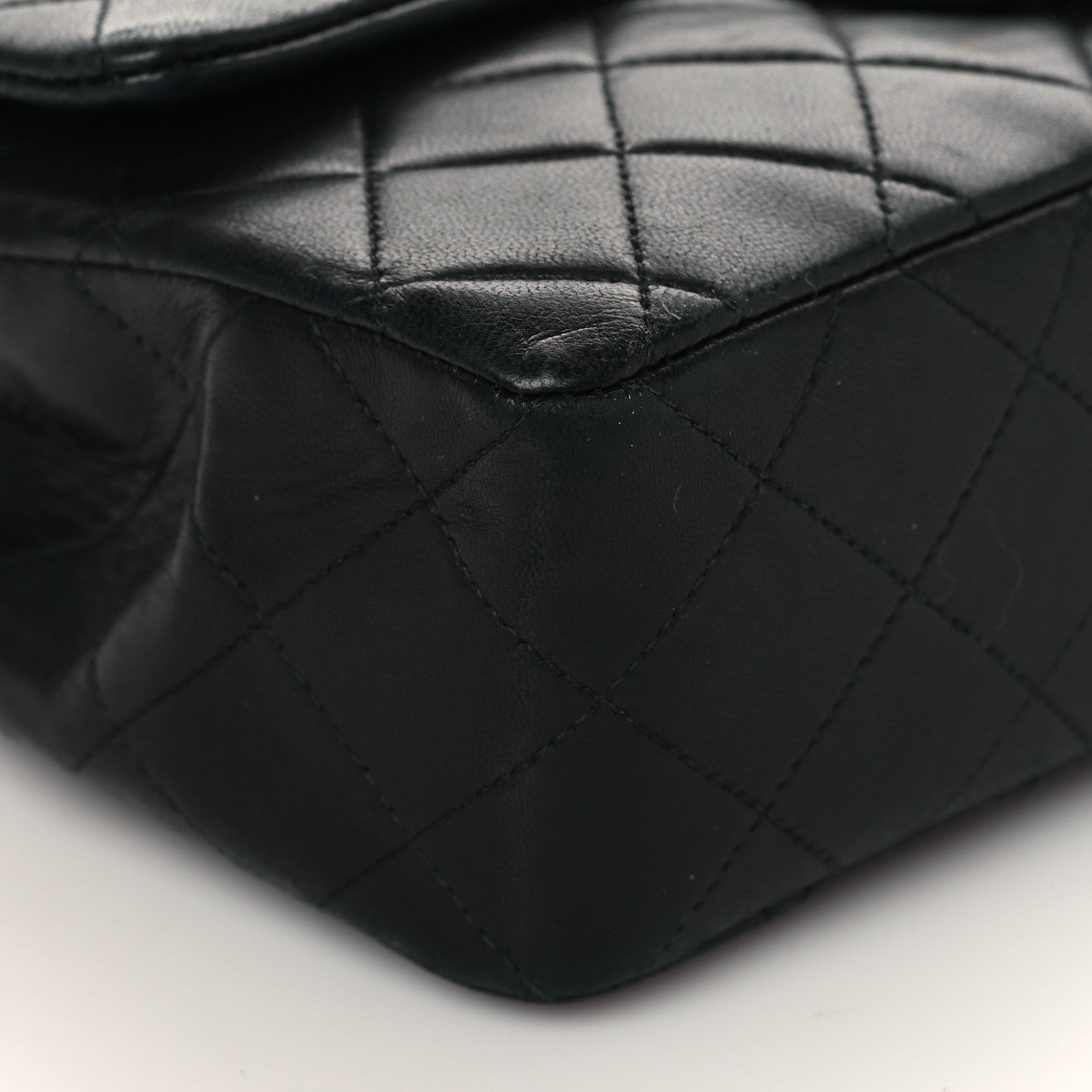 Chanel Lambskin Quilted Small Double Flap Black 8 of 9