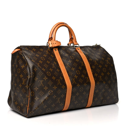 Louis Vuitton Monogram Keepall 50 3 of 14