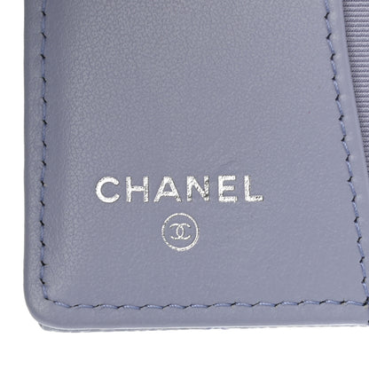 Chanel Caviar Quilted Classic 4 Key Holder Wallet Light Purple 6 of 10