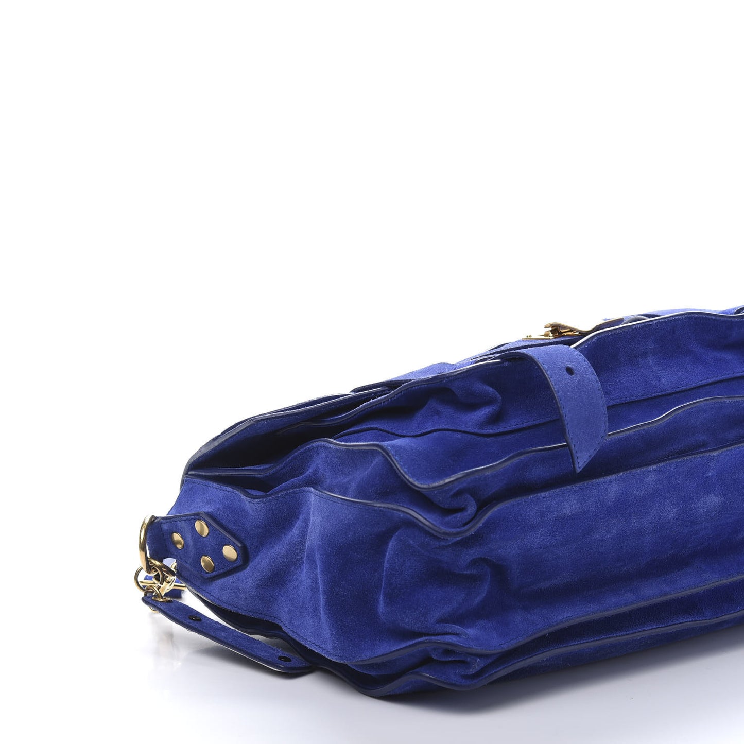 Suede PS1 Medium Satchel Royal Blue