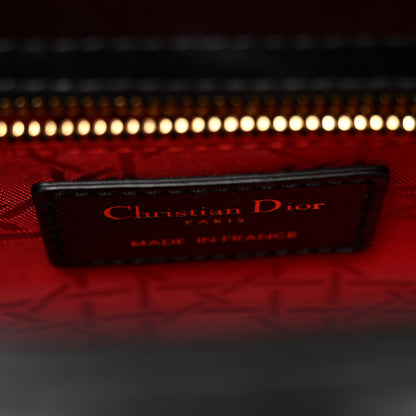 Christian Dior Lambskin Cannage Small My ABCDior Lady Dior Black 6 of 11
