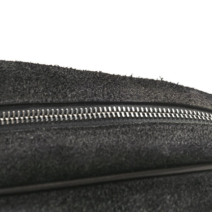 Saint Laurent Suede Flat Messenger Bag Black 10 of 10