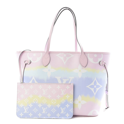 Louis Vuitton Monogram Escale Neverfull MM Pastel 1 of 10