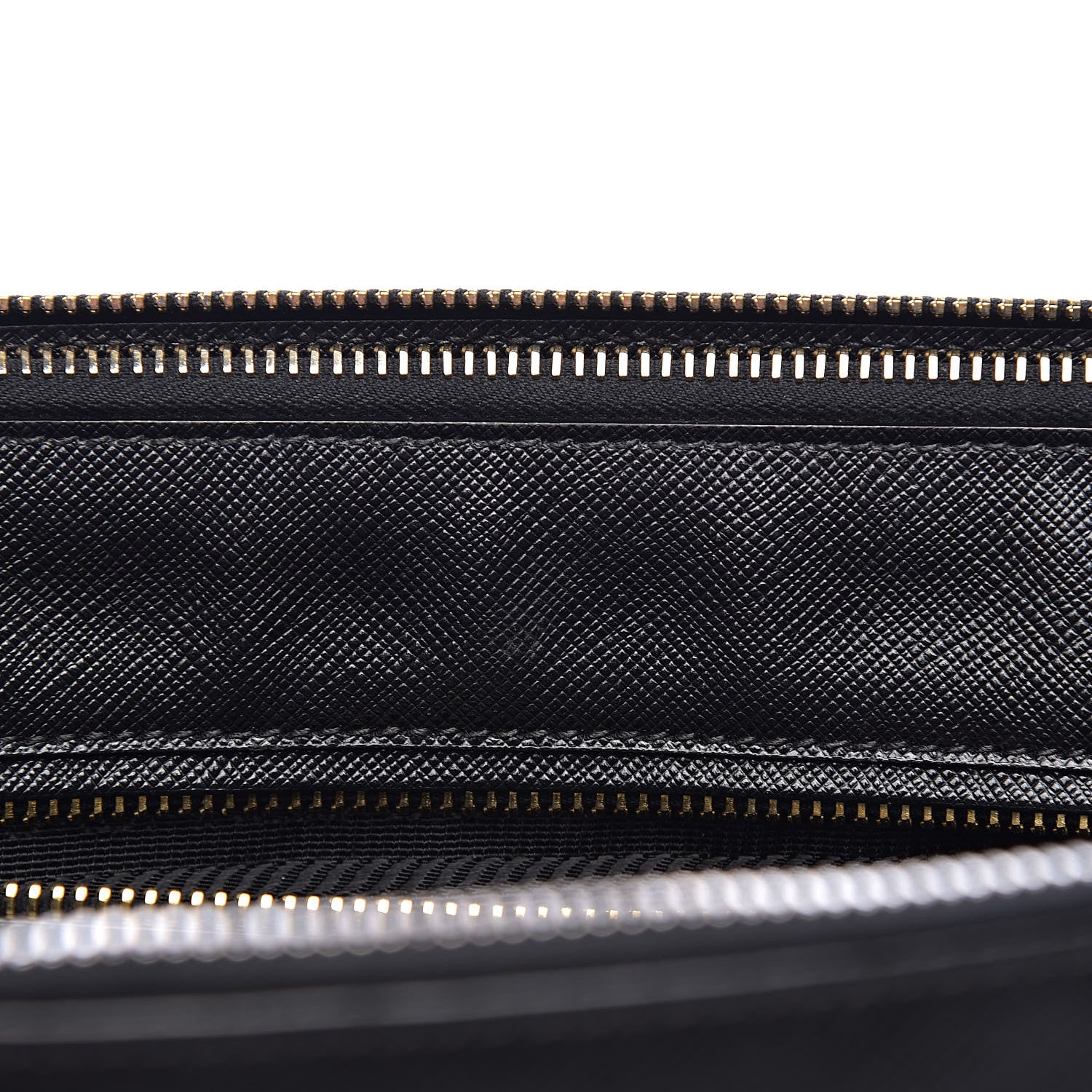 Prada Saffiano Medium Galleria Double Zip Tote Black 8 of 12
