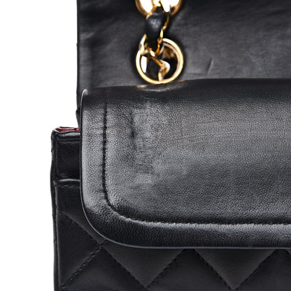 Chanel Lambskin Quilted Small Double Flap Black 19 of 20