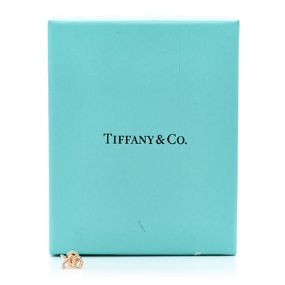 Tiffany 18K Rose Gold Paloma's Graffiti Love and Kisses Single Earring 5 of 5
