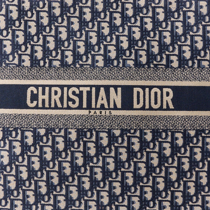 Christian Dior Oblique Large Book Tote Blue Multicolor 8 of 10