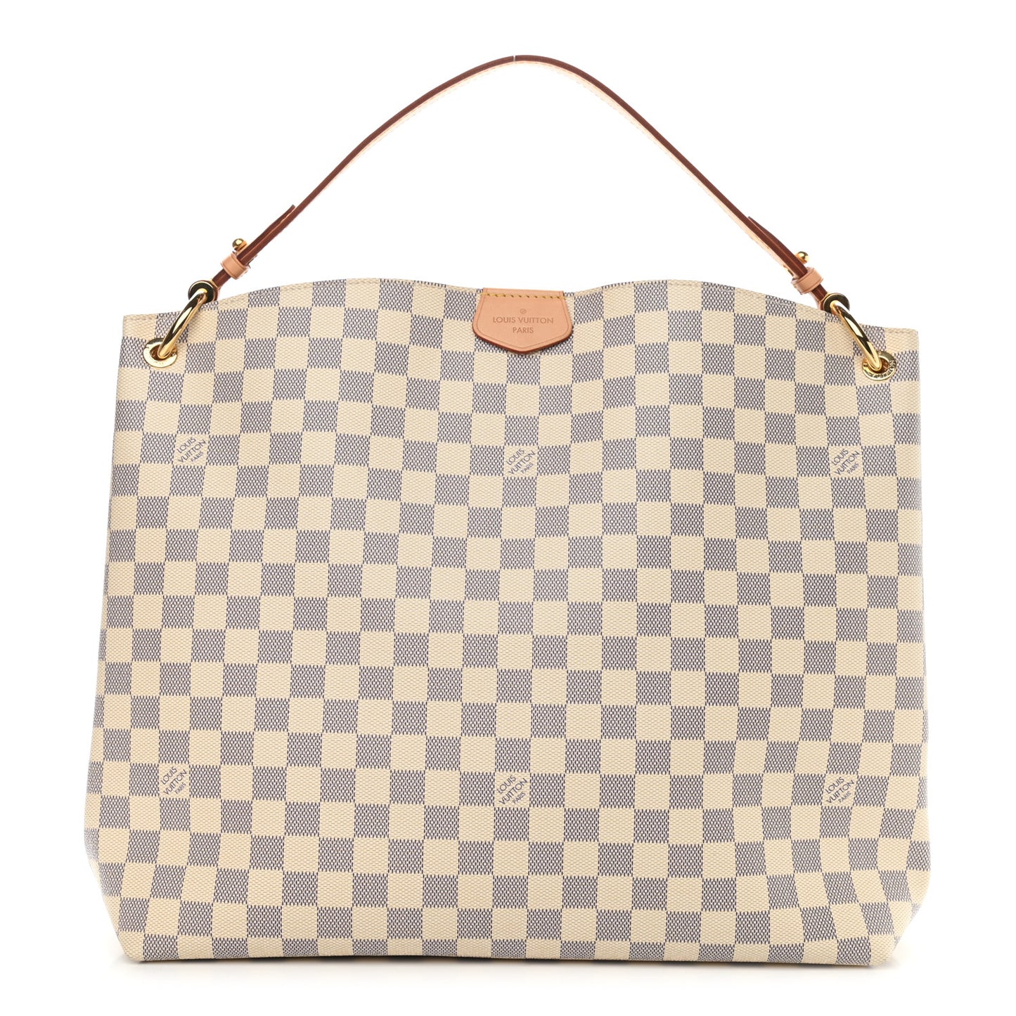 Damier Azur Graceful MM Rose Ballerine