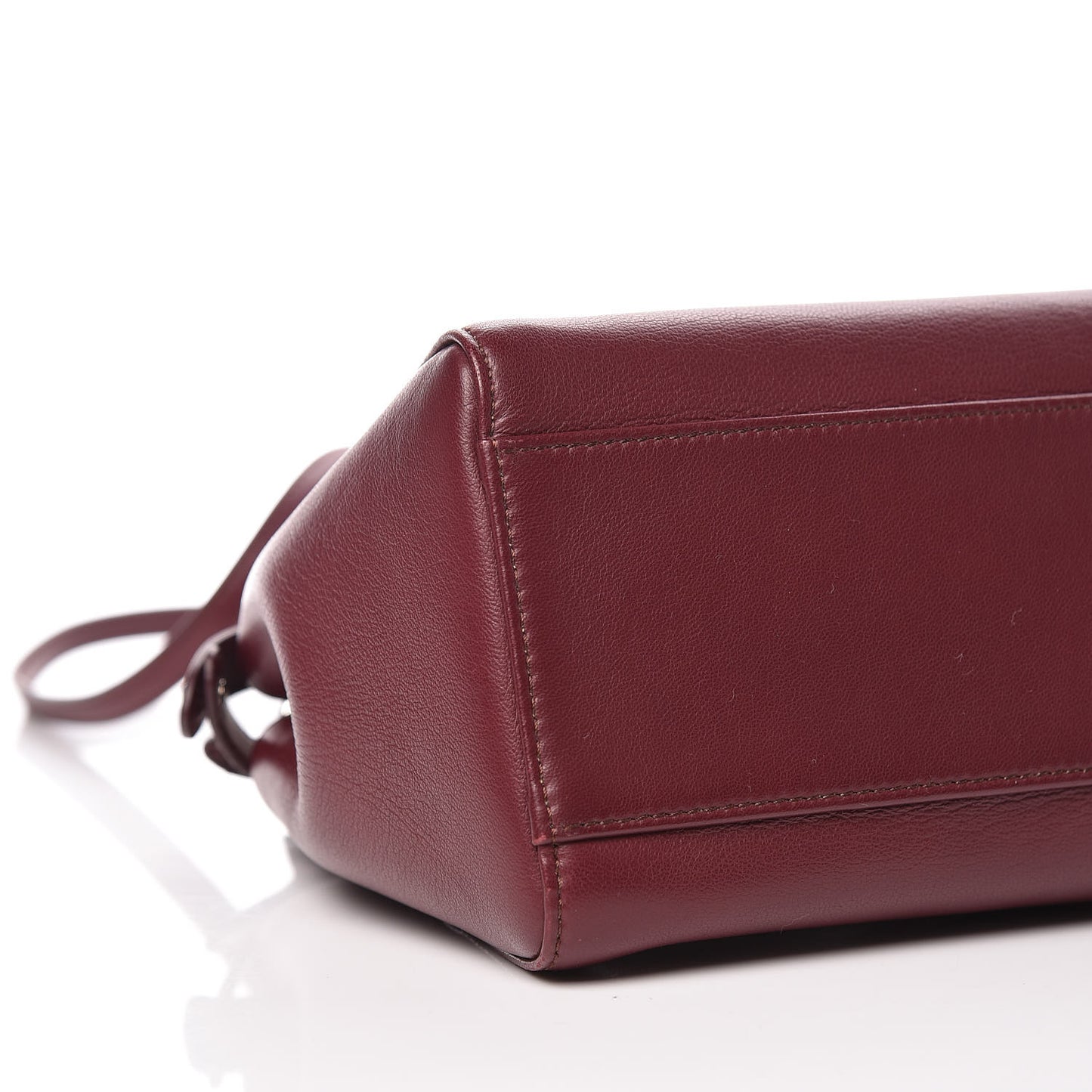Nappa Mini Peekaboo Iconic Satchel Bordeaux