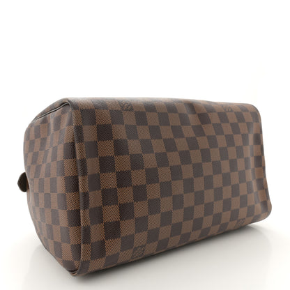 Louis Vuitton Damier Ebene Speedy 30 4 of 9