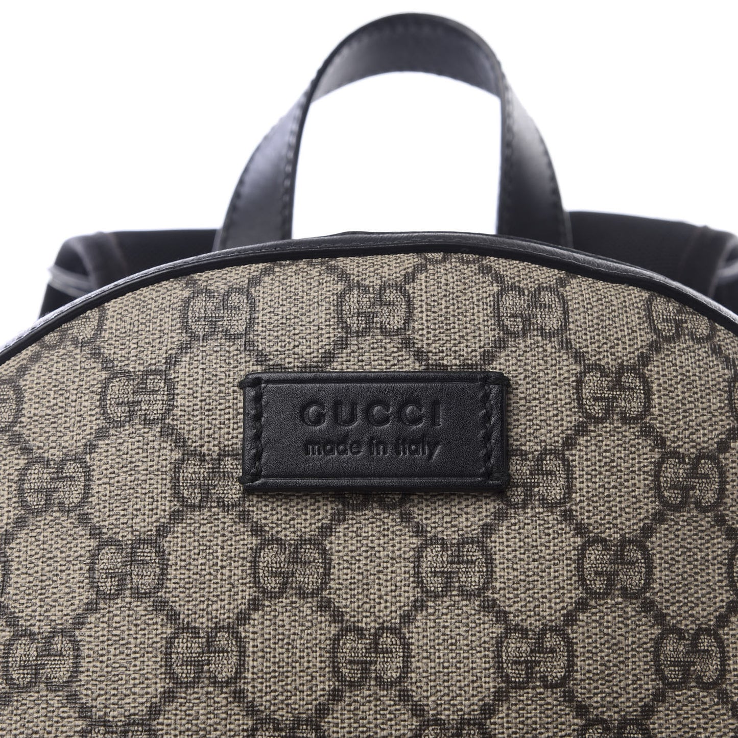 GG Supreme Monogram Small Eden Day Backpack Black