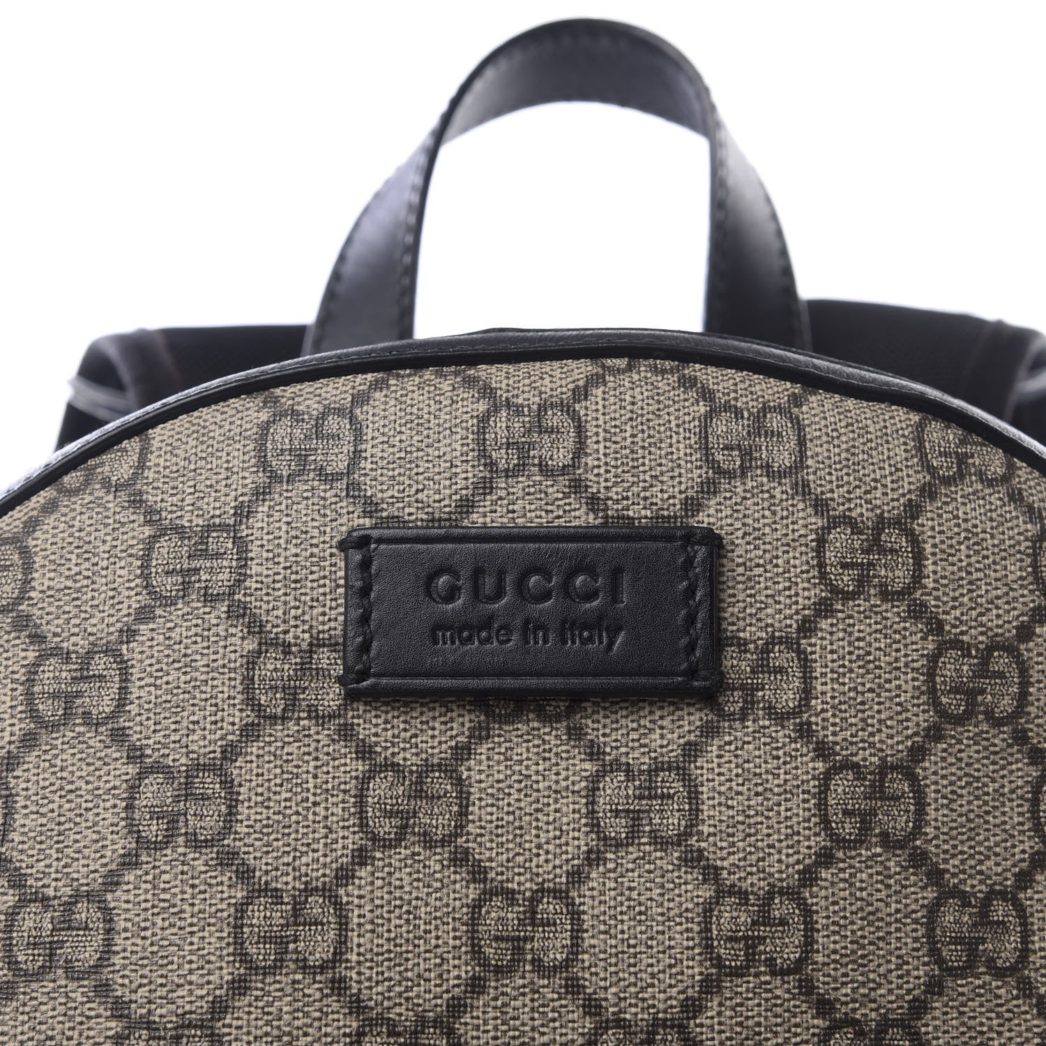 Gucci GG Supreme Monogram Small Eden Day Backpack Black 8 of 11