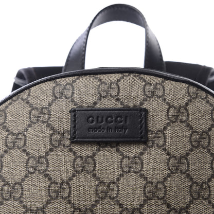 Gucci GG Supreme Monogram Small Eden Day Backpack Black 8 of 11