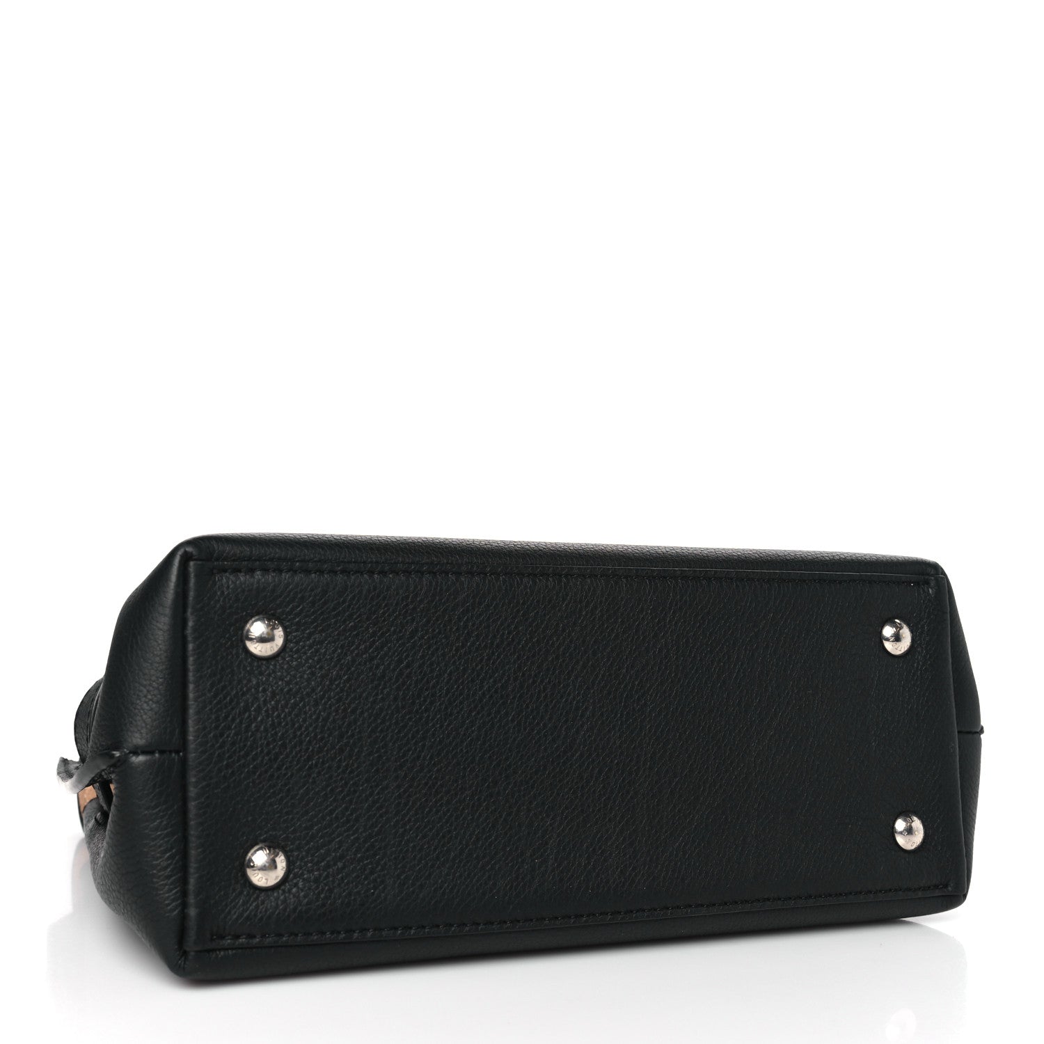 Louis Vuitton Calfskin Lockme Ever BB Black 5 of 12