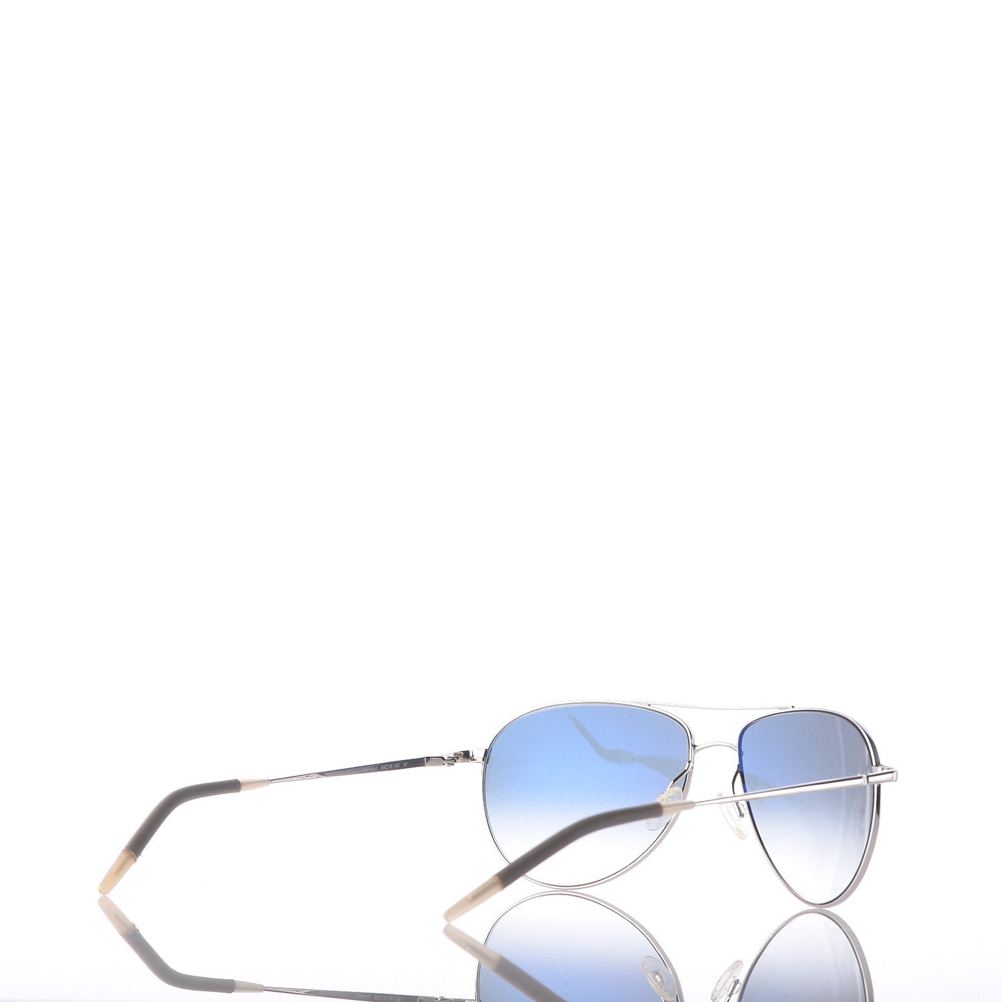 Benedict Aviator Sunglasses Silver