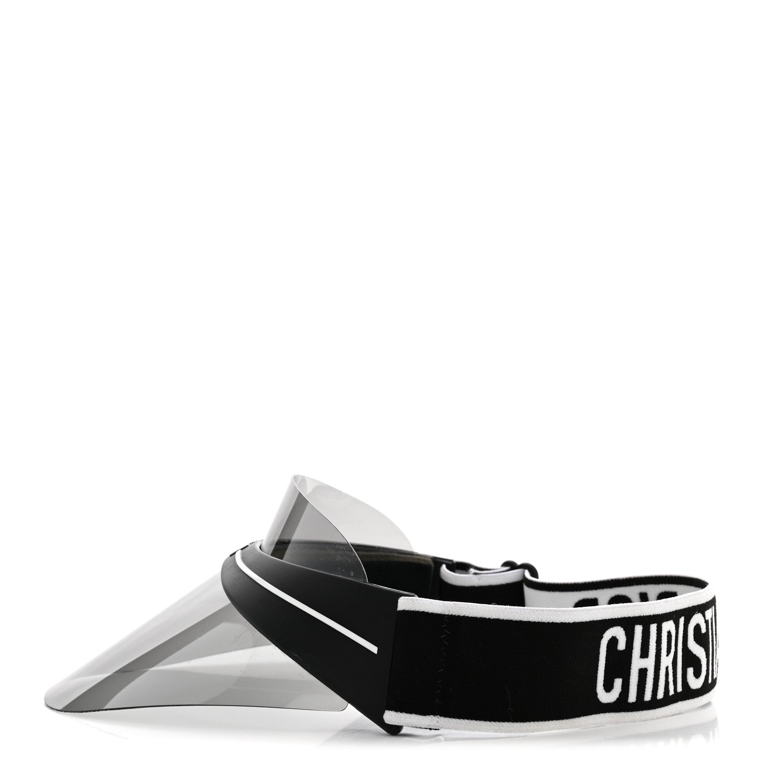 Christian Dior Mirrored DiorClub1 Sun Visor Black 4 of 9