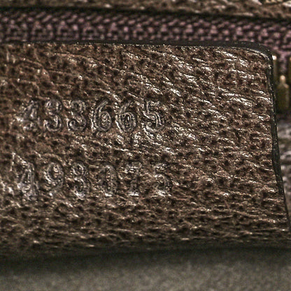Gucci GG Supreme Monogram Web Animalier Bee Embroidered Medium Documents Holder Beige New Acero 7 of 10