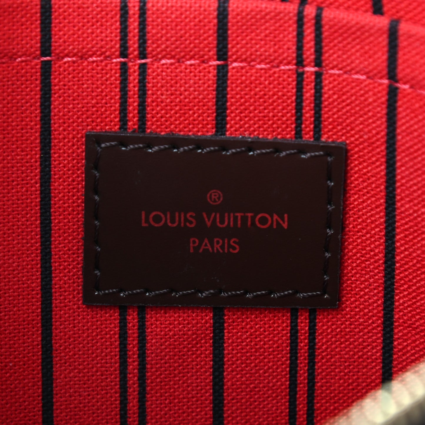 Damier Ebene Neverfull MM GM Pochette
