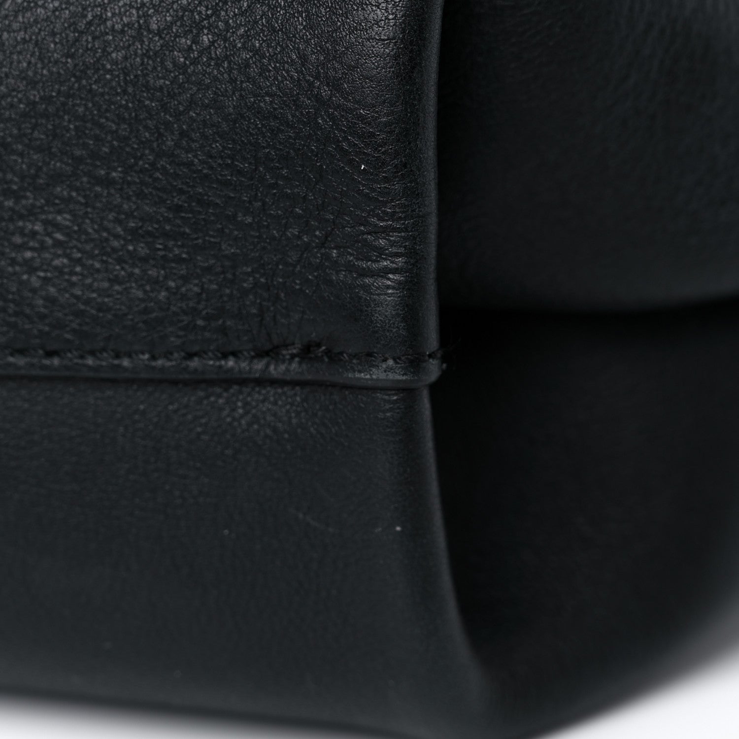 Burberry Calfskin Grommet Hobo Black 13 of 16