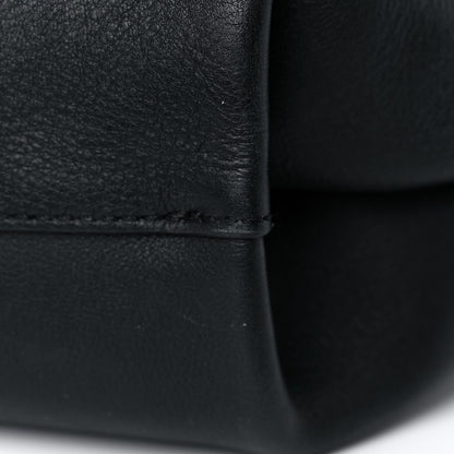 Burberry Calfskin Grommet Hobo Black 13 of 16