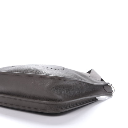 Hermes Taurillon Clemence Evelyne III PM Etain 6 of 13