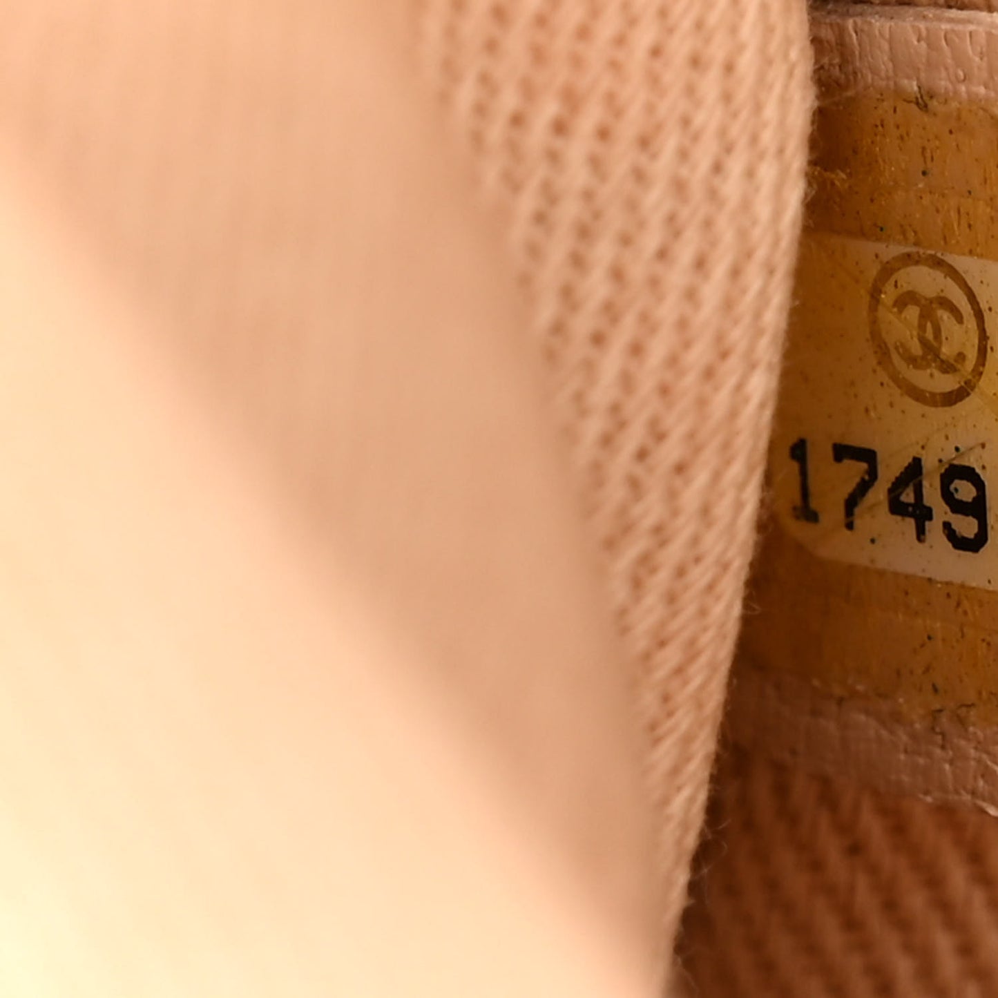 Perforated Calfskin Large Up In The Air Flap Light Gold