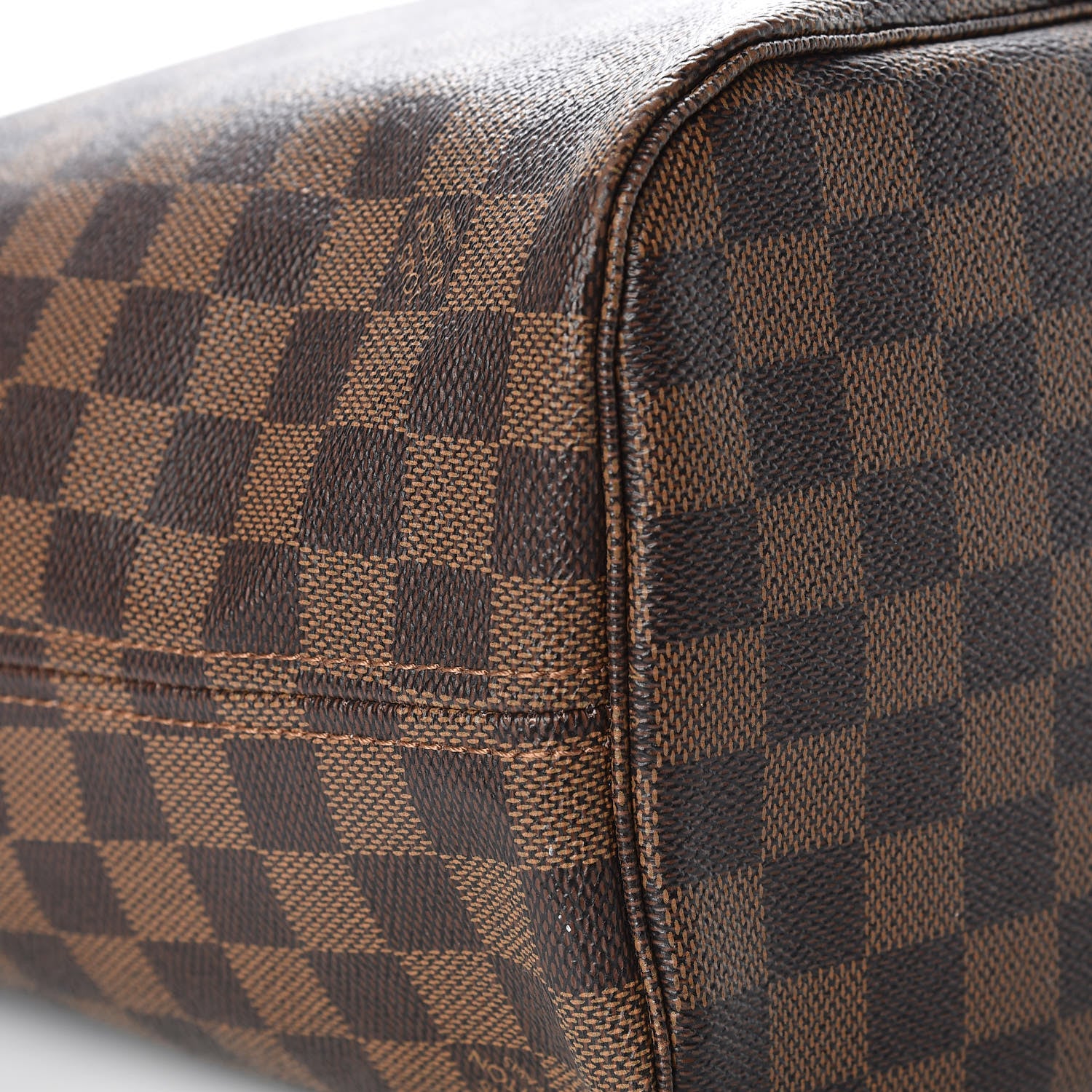 Louis Vuitton Damier Ebene Neo Neverfull MM Rose Ballerine 17 of 18