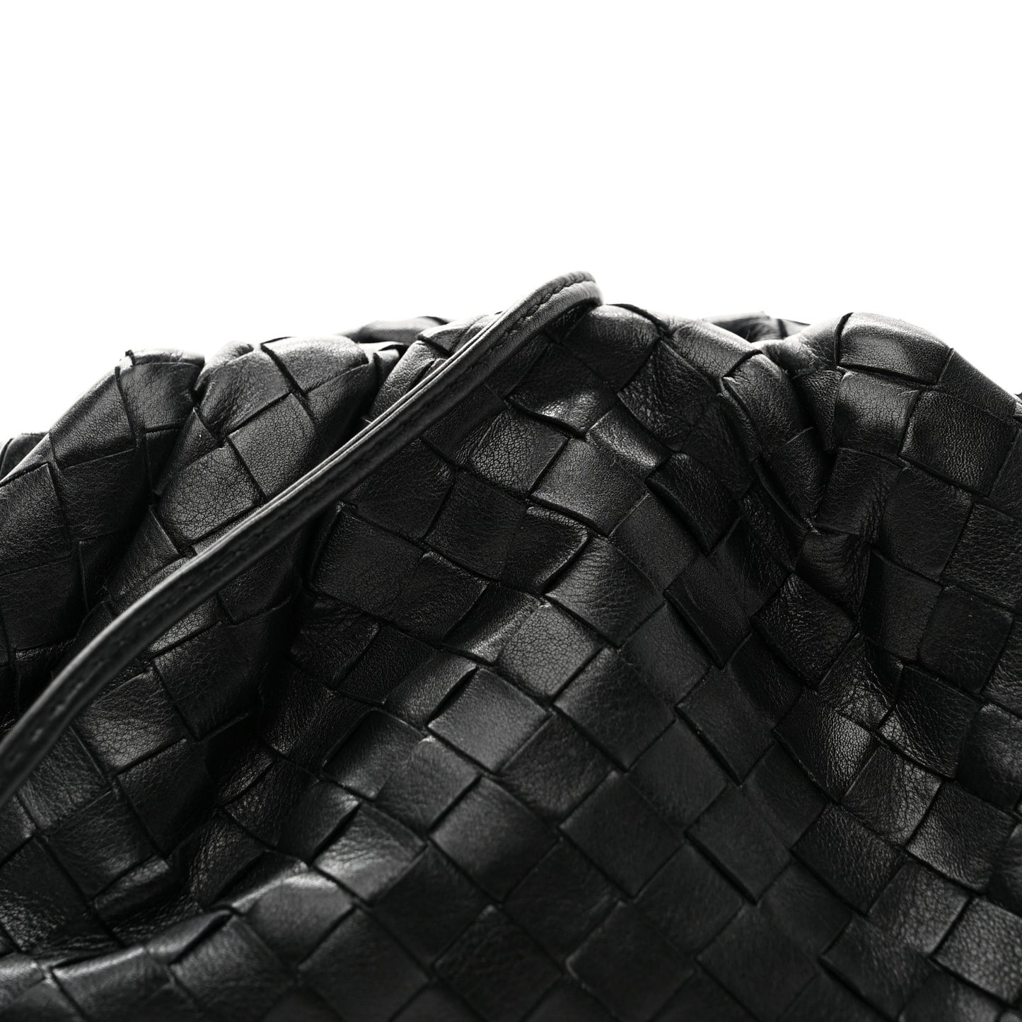 Nappa Intrecciato The Mini Pouch Black