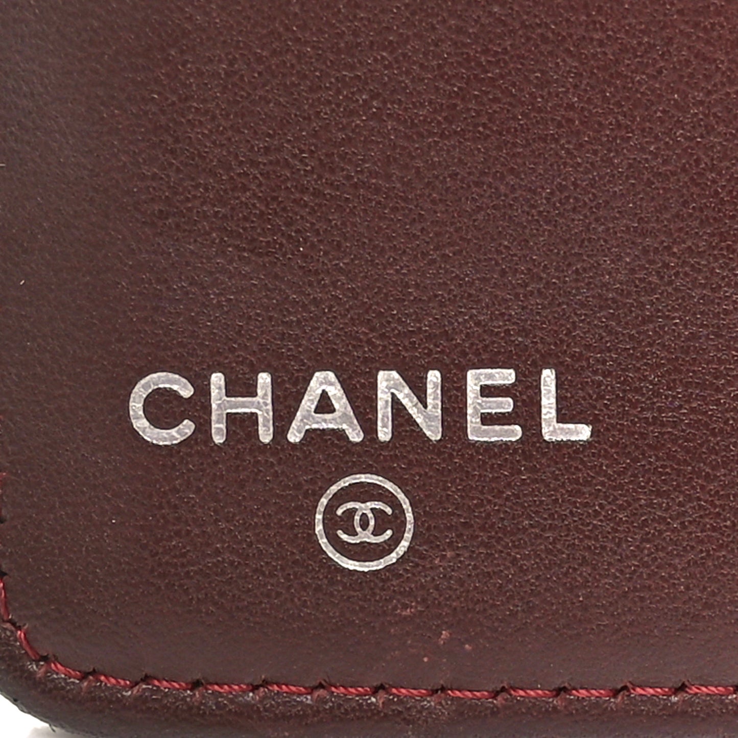 Lambskin Quilted Yen Wallet Black