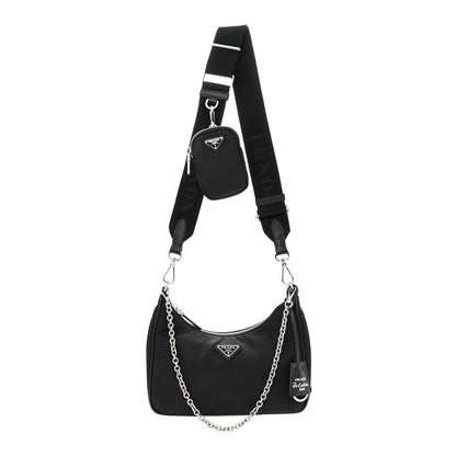 Prada Nylon Re-Edition 2005 Shoulder Bag Black 1 of 15
