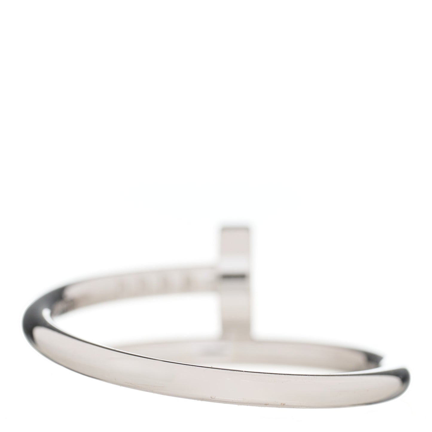 18K White Gold Small Juste Un Clou Ring 50 5.25
