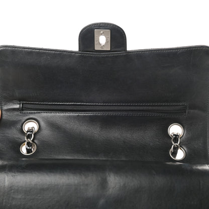 Chanel Patent Quilted Medium Double Flap Black 17 of 17