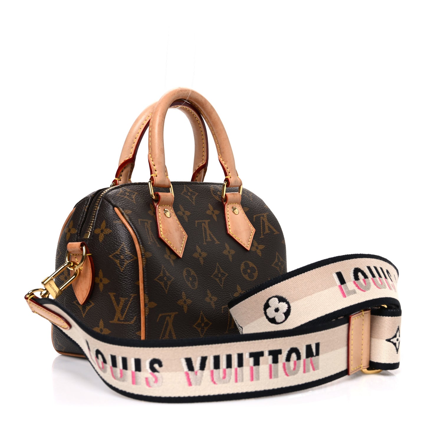 Monogram Speedy Bandouliere 20 Black