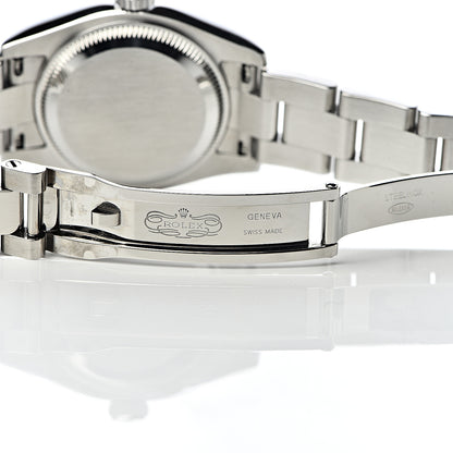 Rolex Stainless Steel 26mm Oyster Perpetual Datejust Watch White Roman 6 of 10