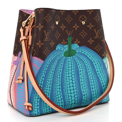 Louis Vuitton LV X YK Monogram Kusama Pumpkin Neonoe MM 3 of 9