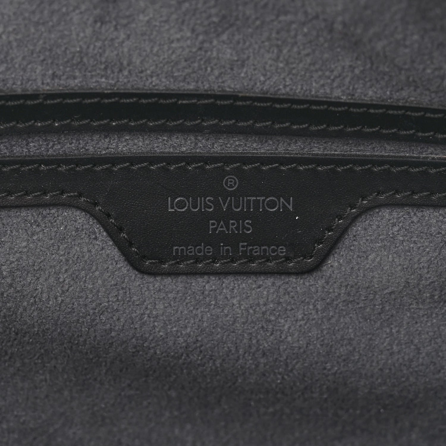Louis Vuitton Epi Soufflot Black 6 of 10