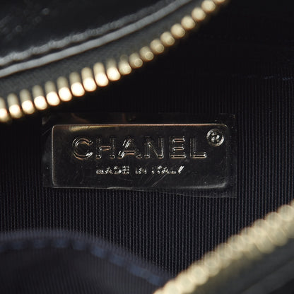 Chanel Sequin Calfskin Small Gabrielle Hobo Black Blue 6 of 9