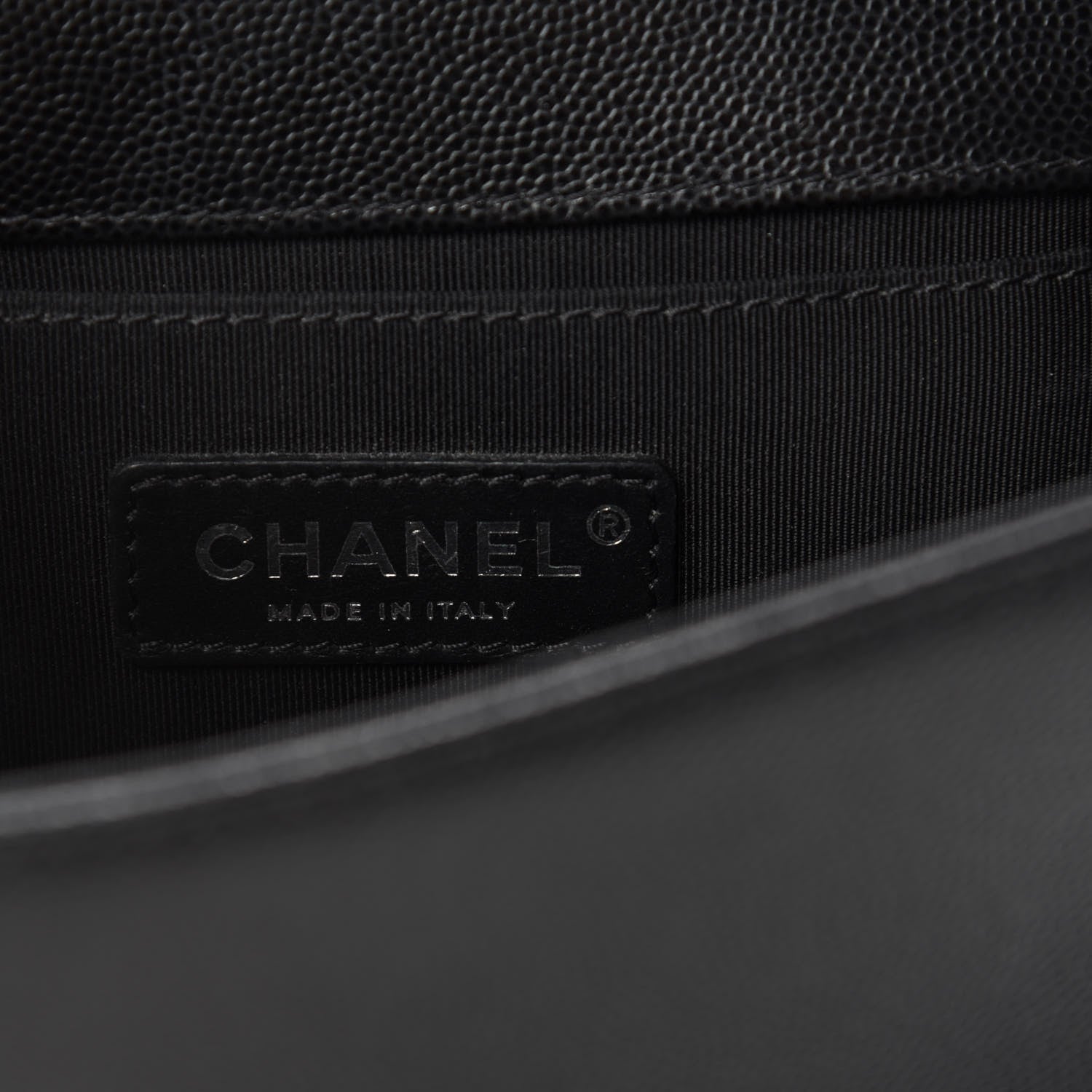 Chanel Caviar Quilted Small Boy Flap Black 8 of 11
