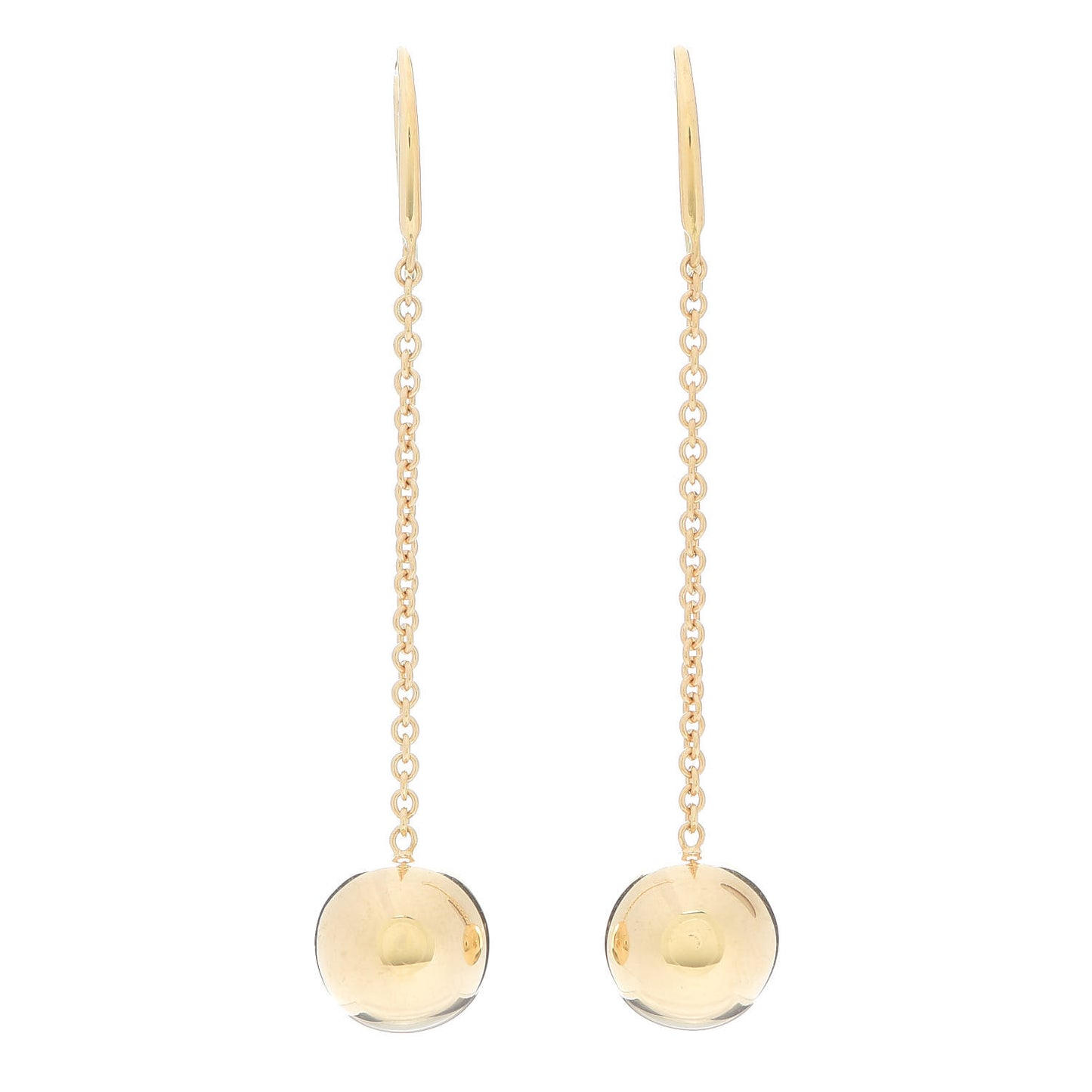 18K Yellow Gold 10mm HardWear Ball Hook Drop Earrings