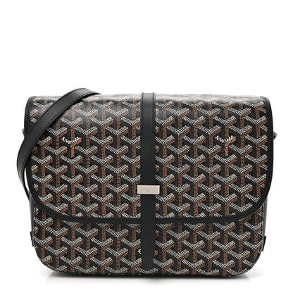 Goyard Goyardine Belvedere II MM Messenger Bag Black 1 of 10