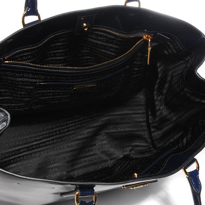 Prada Spazzolato Large Tote Baltico 5 of 10