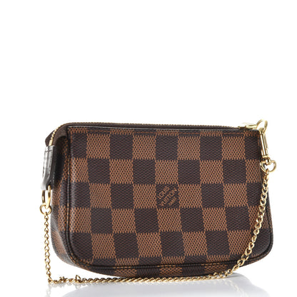 Louis Vuitton Damier Ebene Mini Pochette Accessories 3 of 8
