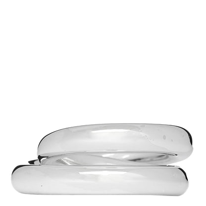 Hermes Sterling Silver MM Vertige Ring 49 5 3 of 6