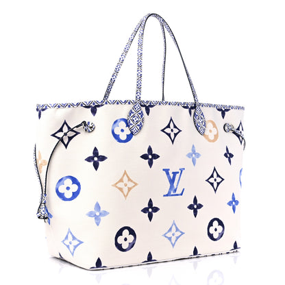 Louis Vuitton Monogram Canvas By The Pool Miami 2.0 Neverfull GM Blue 4 of 9