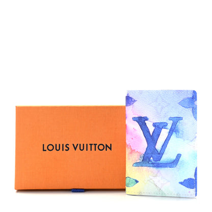 Louis Vuitton Monogram Watercolor Pocket Organizer NM Multicolor 5 of 8