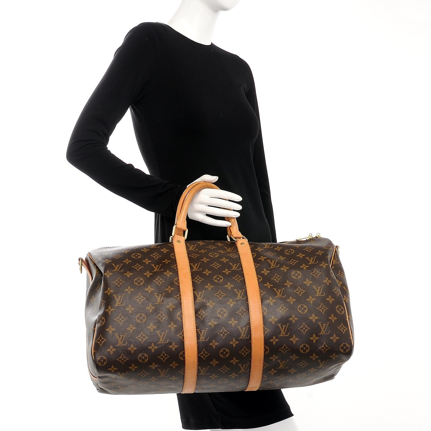 Louis Vuitton Monogram Keepall Bandouliere 50 3 of 12