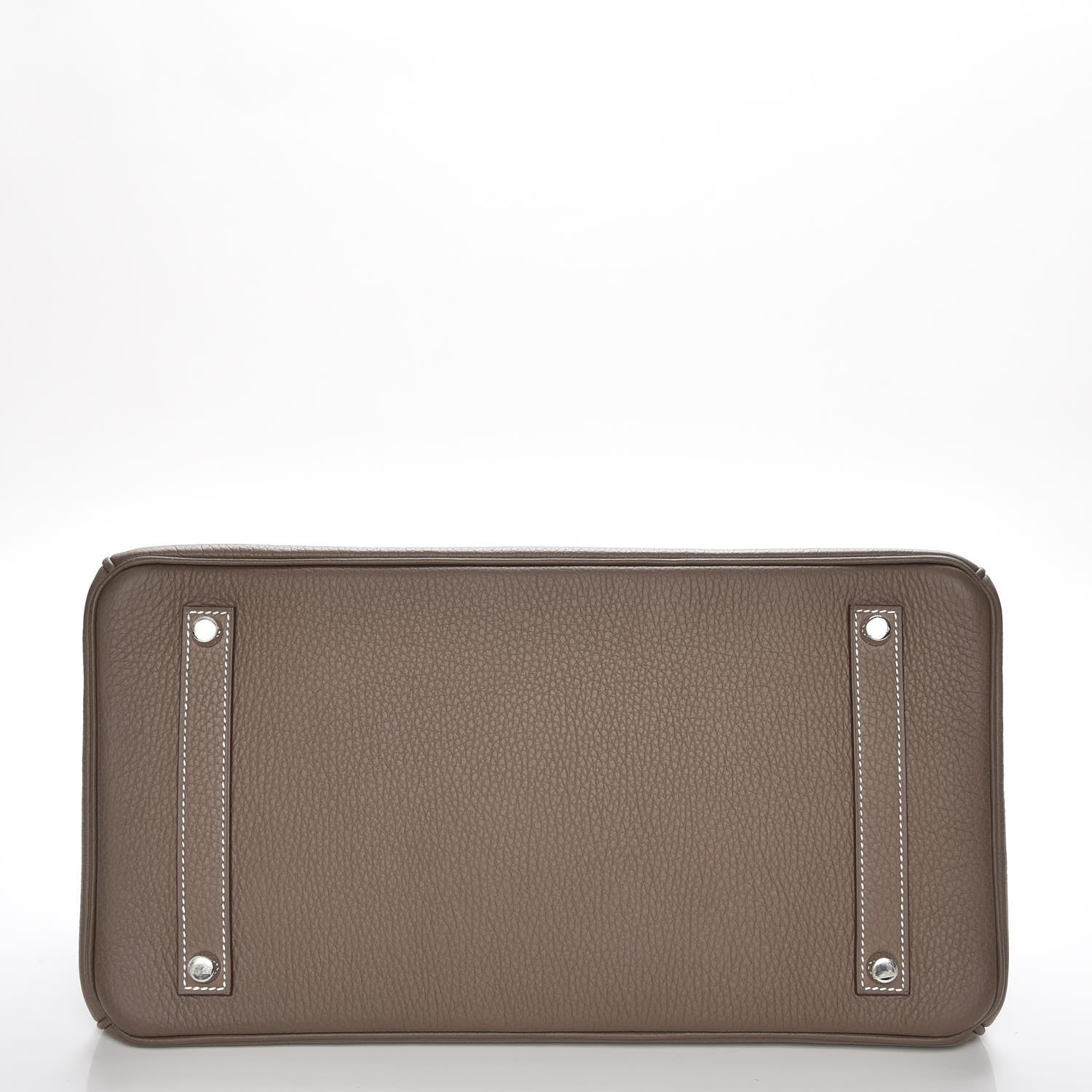Hermes Taurillon Clemence Birkin 35 Etoupe 6 of 29